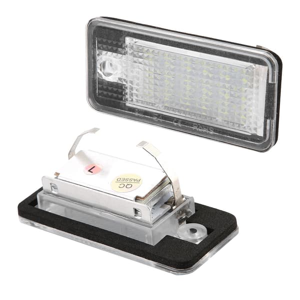 2 stk. 3W 12V LED-skiltlys for Audi A3