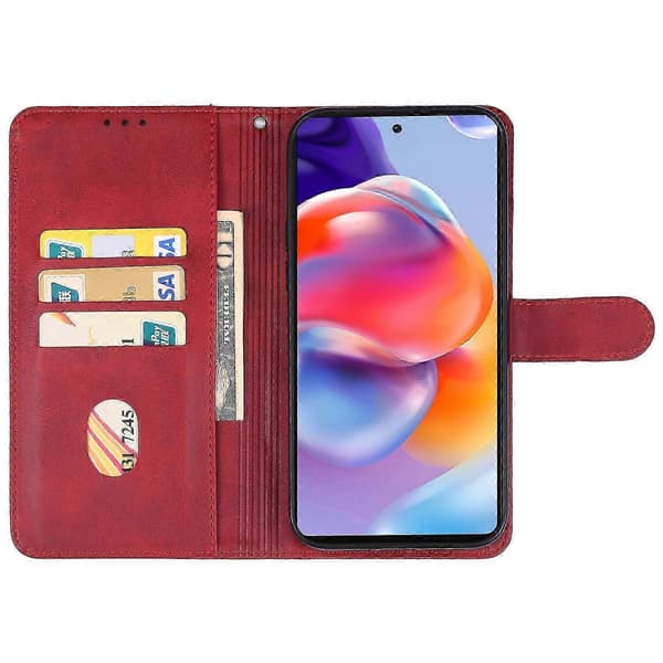 【BQ】Blackview SHARK 8 Skyddsfodral i äkta läder Red