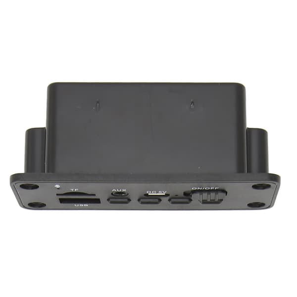 Bluetooth MP3 Dekoderkort 2 X 3W Multifunktionell Bluetooth 5.0 Modul Spelare för MP3-spelare Svart