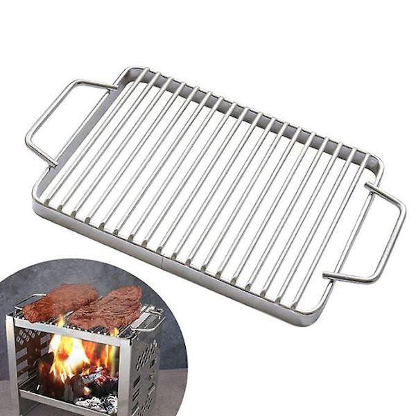 Grill Bbq Grill Net Rustfritt Stål Rack Gitterrist