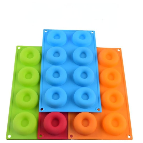 8 Even Silicone Doughnut Mold