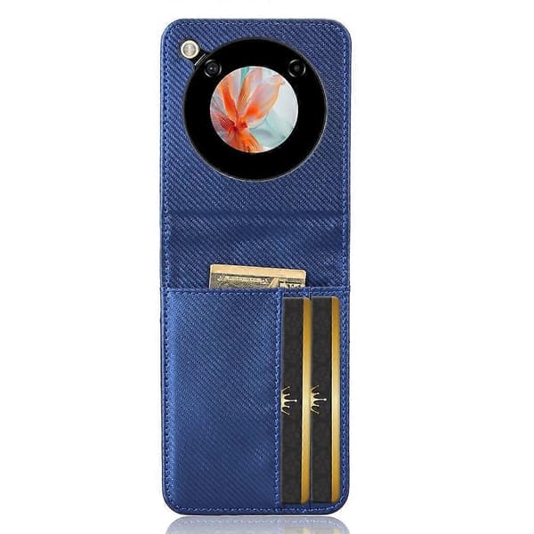 PU-skinnfutteral til ZTE nubia Flip / Libero Flip Blue