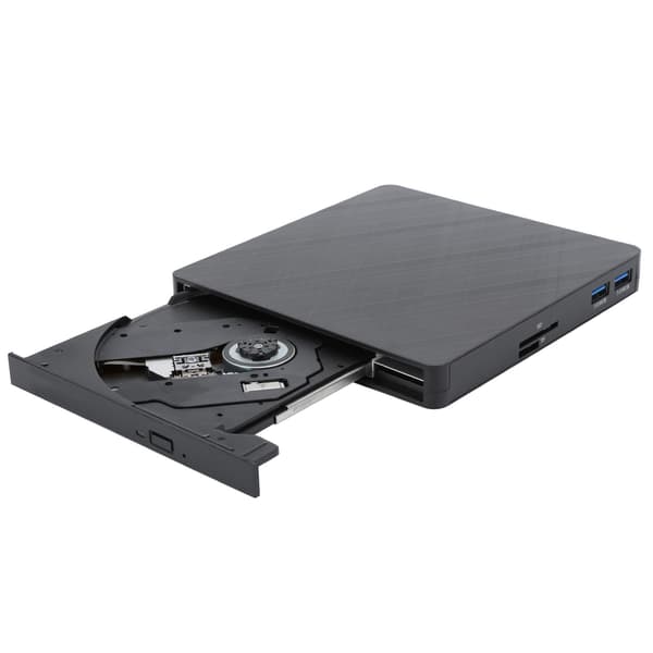 Ulkoinen CD DVD -asema USB 3.0 Optical Drive Writer -soitin