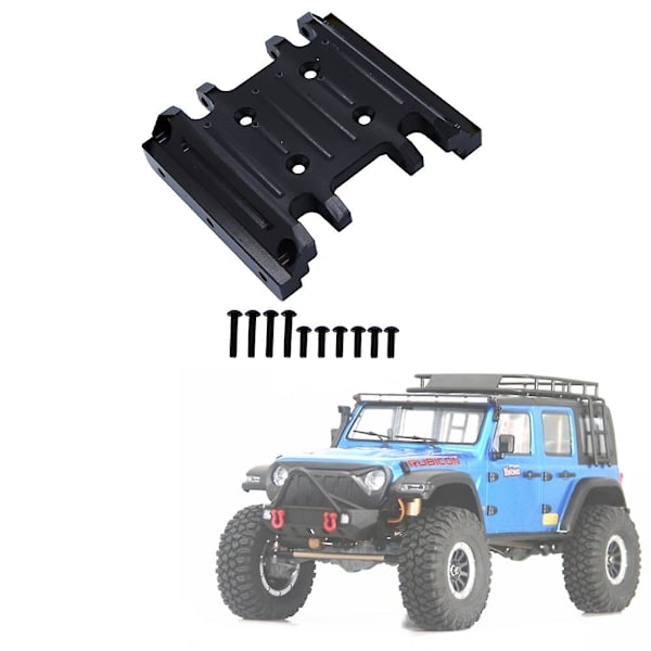 Yikong Yk4082 Yk4102 Yk4103 metallikeskivaihteistolle liukulevyn vaihteiston kiinnitys 1/8 1/10 Rc Craw Black