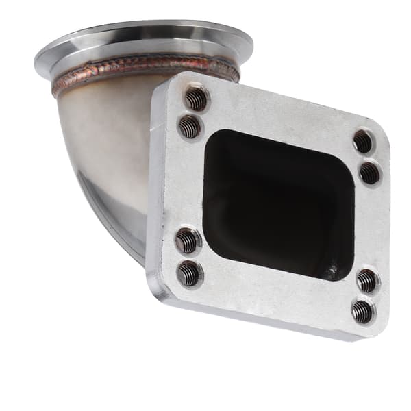 3,0 tommer V-bånd til T3 90° bøy turboadapter flens CNC-bearbeidet for 304 turbolader