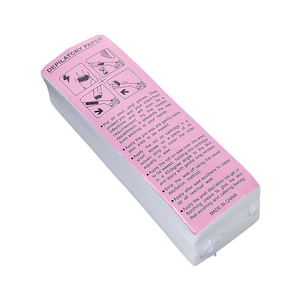 ny stil Non Woven Wax Strips 100 Pcs, Body And Facial Wax Strips For Hair Removal (does Not Contain Wax) , Size 2.8 X 7.9 Fff