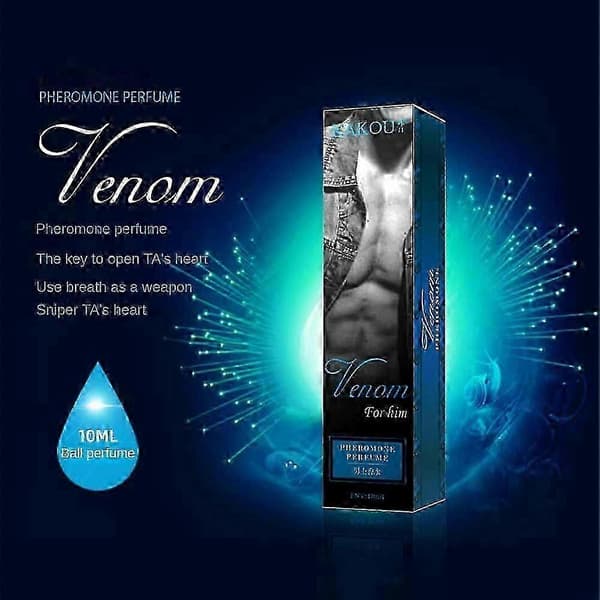 【BQ】3 stk. Venom Feromon Duft Parfume Til Mænd/Kvinder Langvarig Stimulerende 10 ml
