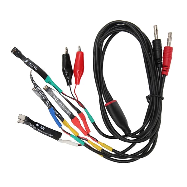 Dedikerad Strömtestkabel Ström Datakabel DC Strömförsörjning Strömtesttråd för IPhone 6 till 14 OSS W116