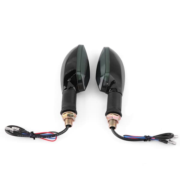 Motorcykel LED Blinklys Indikator Lys Universal Par