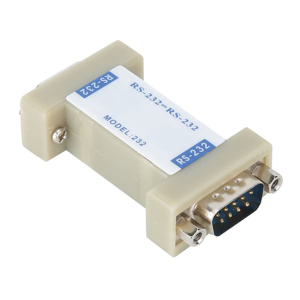 RS232 til RS232 optoelektronisk isolator med DB9-kontakt
