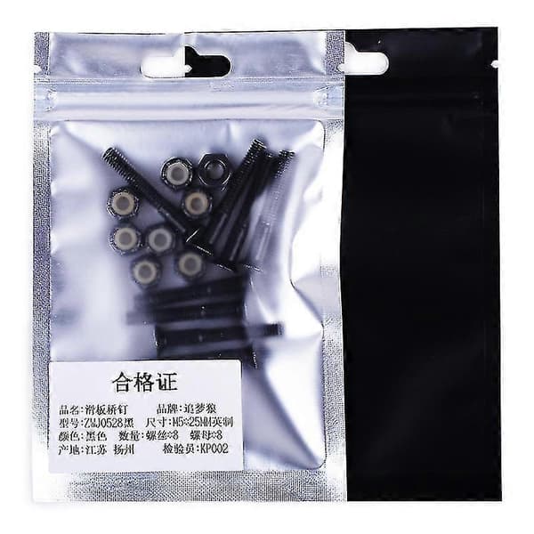 Skateboardbrospiksett M5*28mm lang skruespiker M5 skrue- og muttertilbehør