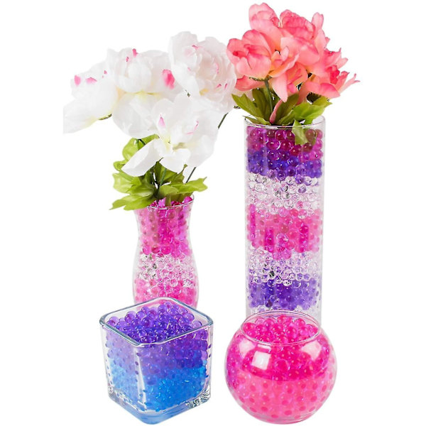 Flerfärgade vattenpärlor 3000 st Multipurpose Magic Balls PINK
