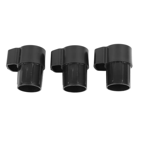 3 stk. B Flat Altsaksofonplugger ABS Plast Endestykker Bøyd Hals Beskyttelse Instrumentdeler