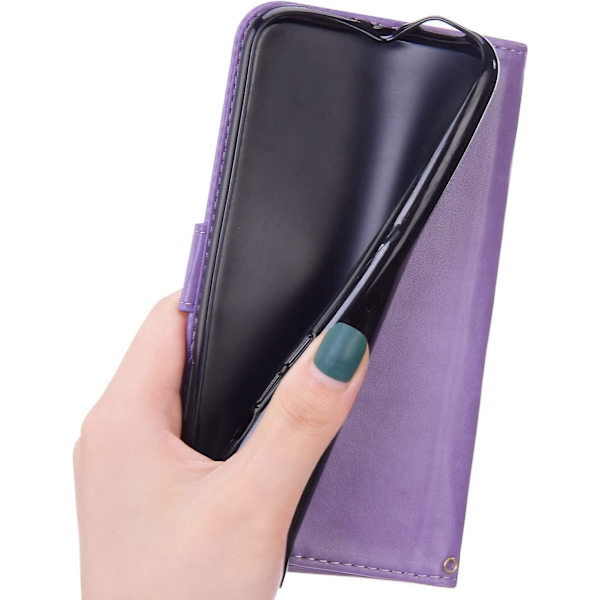 Case Compatible With Samsung,premium Leather Flip Wallet Case