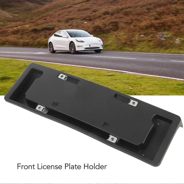 【BQ】Nummerpladeholder foran 1096834?00?B Stabil støtte Nummerpladebeslag Erstatning til Tesla Model 3 2017 til 2023