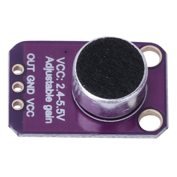 MAX4466 Mikrofonforstærker Modul Lydsensor 2.4V til 5.5V Mikrofonforforstærker