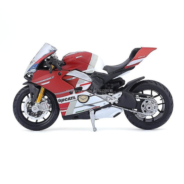 Hhcx-maisto Ducati Panigale V4 S Corse 1:18 skala Legering Motorcykel Diecast Model Samlerobjekt Gavelegetøj HYPERMOTARD