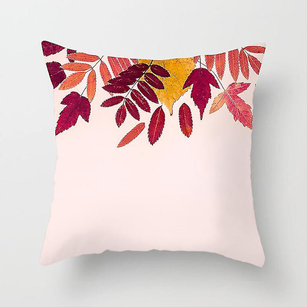 4 stk 45x45cm Maple Leaf Pudebetræk Sofa Pudebetræk