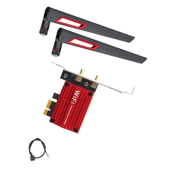 1200 Mbps Bluetooth 4.2 PCI Express Wifi-adapter 2.4G/5G Dual Band 8265AC Trådløst PCI-E-kort til stationær computer