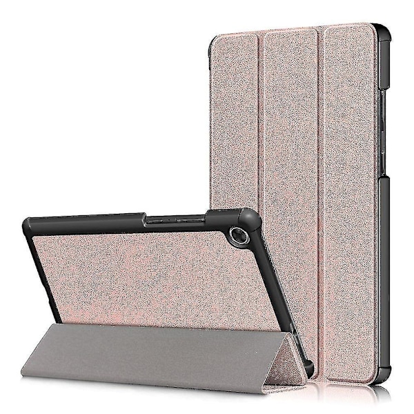 Litch Skin Pu- case Med Tri-fold D för Le Tab M8 Tb-8505