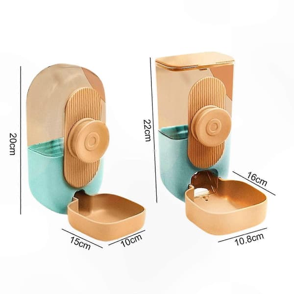 Automatisk påfyllbar vannmater for katter og hunder Green 10cm*15cm