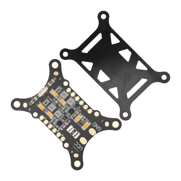5 i 1 Super Dæmpningsplade 5V 12V BEC Integreret Strømmodul ESC Plade til APM/PX4