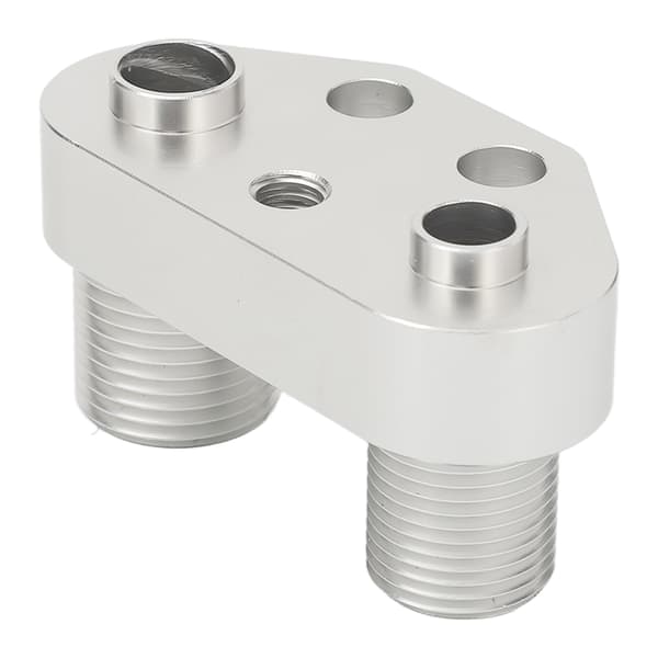 Sanden SD7B10 7176 Kompressor AC Adapter Genopbygningssæt Aluminiumlegering Lige Montering God Forsegling