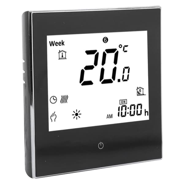 Programmerbar rumtermostat LCD Touch Screen 5A AC110-230V Ugentlig Opvarmning