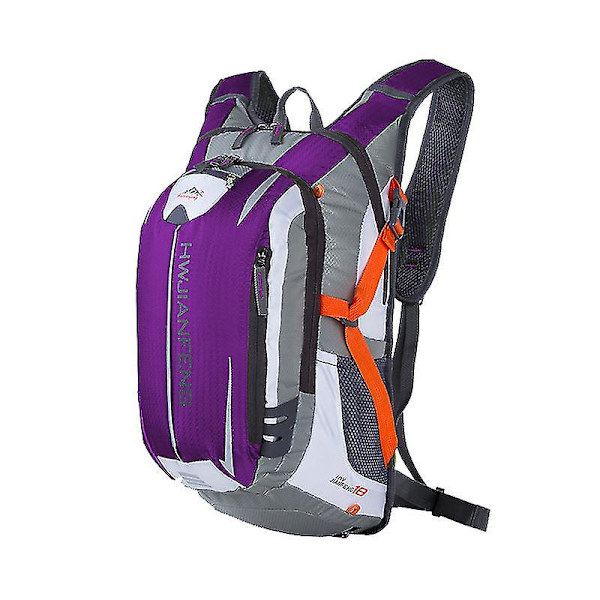 Lättvikts vattentät ryggsäck Purple