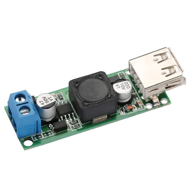 DC-DC Spenningsnedtrappingsmodul 12V24V 6V-32V til 5V QC3.0 USB Hurtiglading