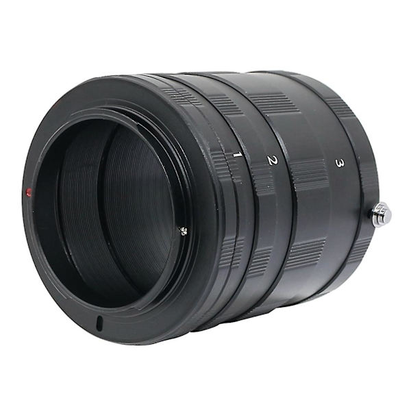 Autofokus makroforlængelsesrørring til X-pro1 E1 kamera Lens-up Ring Adapterring Black
