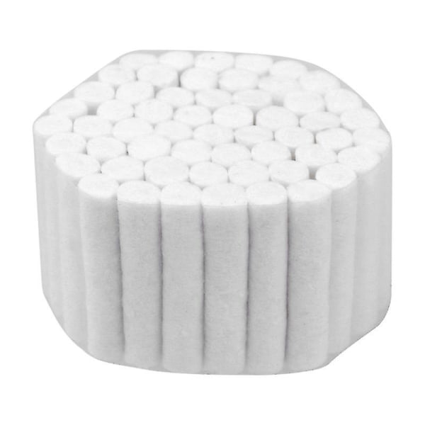 5 stk 8x38 mm højabsorberende dental hæmostatisk bomuldspind bomuldslaprulle Dentalmaterialer Orale forsyninger gør-det-selv-rengøring bomuldspinde (hvid)