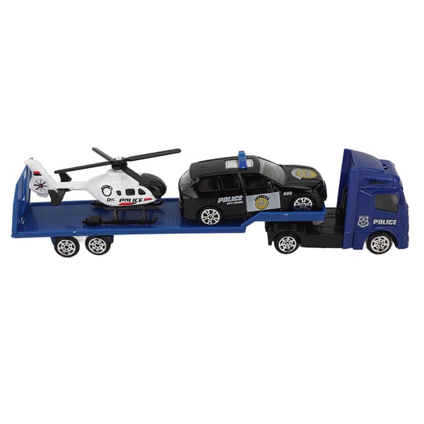 4st Set 1: 64 Legering Ingenjörsbil Fordonslekset Simulering Konstruktion Trailer Typ B