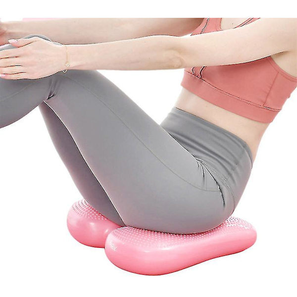 Hem Fitness Uppblåsbar Stepper Pink