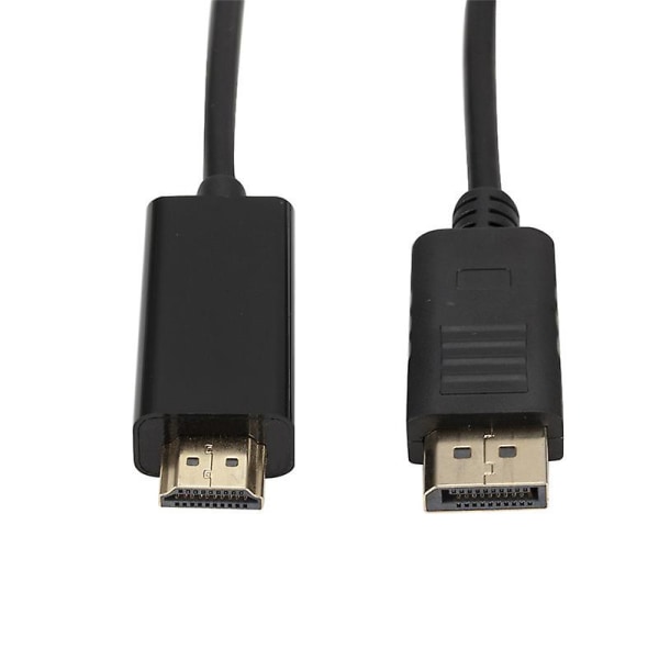 Dp - Hdmi 1,8 m siirtokaapeli Näyttöportti HDMI: hen Dp - HDmi Large Dp