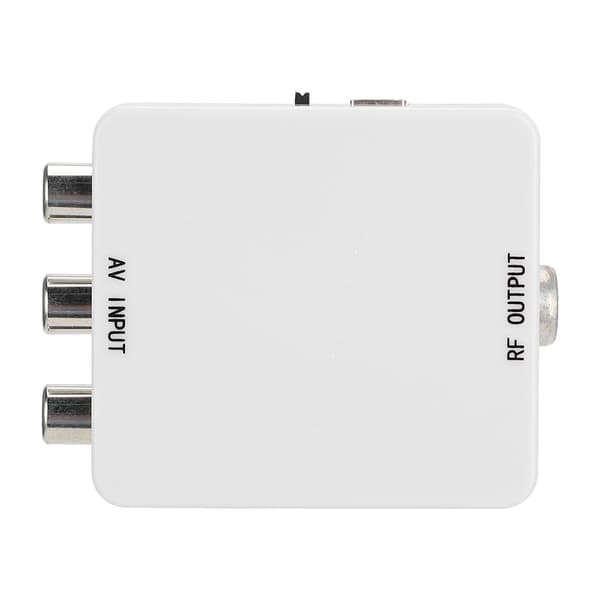 Gratis driver AV til RF Mini Video Converter Box Adapter TV Signal Switcher