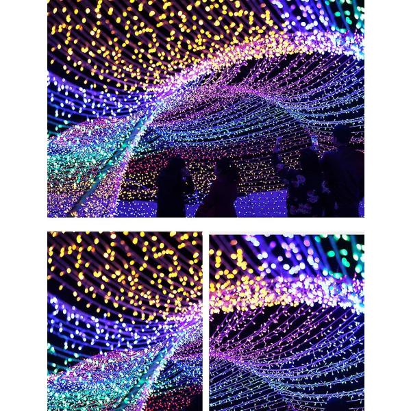 Gypsophila String Lights Jouluvalot Häät String Lights Holiday Decoration Multicolor 100M-800LED