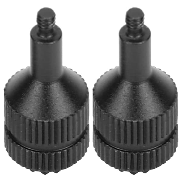 2 STK Aluminium Joysticks til DJI FPV V2 Fjernbetjening Sort