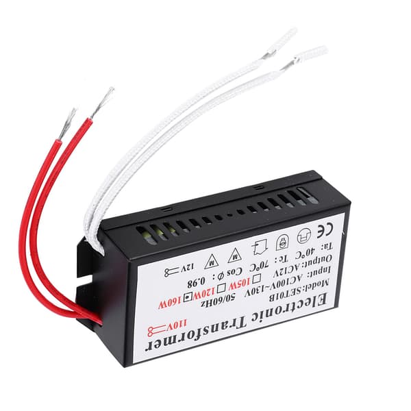 110V til 12V Elektronisk Transformator Spenningsomformer Smart Strømforsyning Driver (160W)