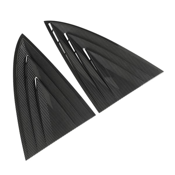 Dekorative Bakrute-Lukkere for Tesla Model 3