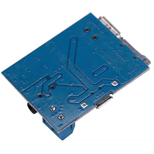 Mp3 Lossless Decoding Board Mp3 Decoder Module Tf Card U Disk Decoding Player kommer med strømforsterker blue
