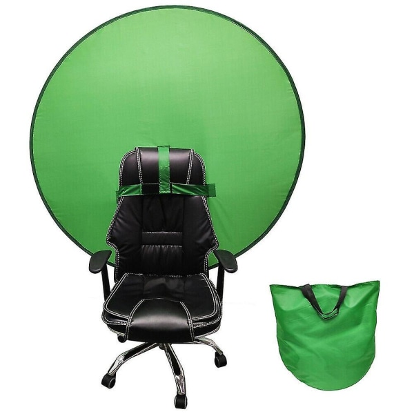 2021 Green Background Screen Portable 4.65ft For Photo Video Studio Family Daily Stool