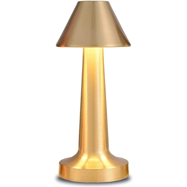 Touch Sensor Bar oppladbare bordlamper (gyldne) B Gold