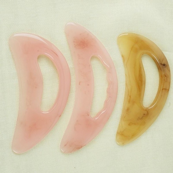 Det nye store gua sha guasha kropsmassageværktøj 9cm Väri C