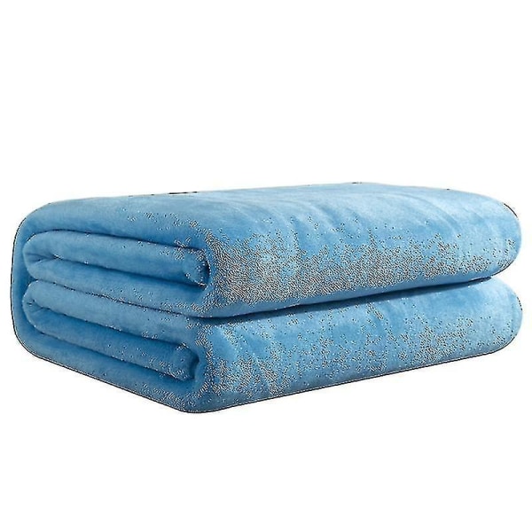 Täckefilt Mikrofiberflanell Mjuka filtar för bäddsoffa till soffa Ultravarma för alla årstider Gratis frakt Xinda Purple 120CMx200CM