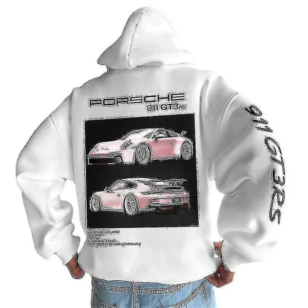 Porsche 911 Hoodie, Car Sweatshirt Hoodie, Bilentusiaster, Unisex Oversize Streetwear COLOR 2 M