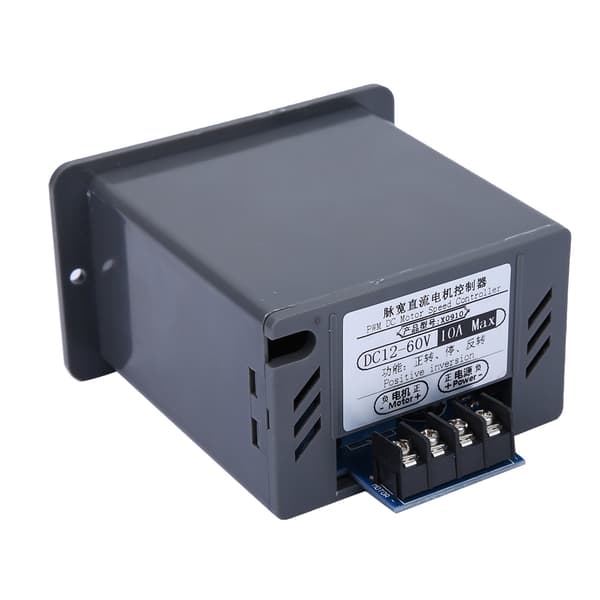 CW/CCW Säädettävä Nopeus Kytkimellä DC-moottorin Säätölaite DC12V-60V 10A
