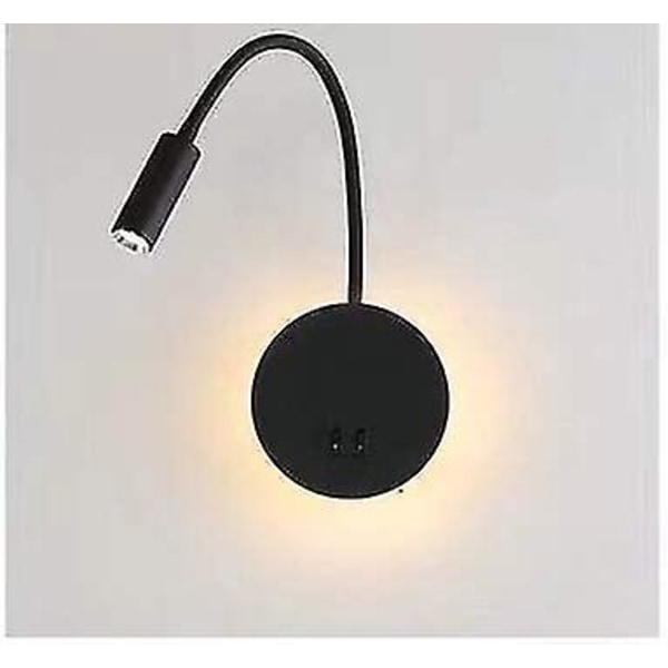 Led sengelampe Væglampe Læselys