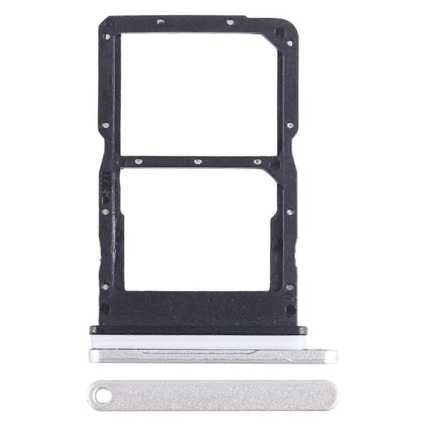 For Huawei Nova 11i SIM + SIM-kortholder Silver