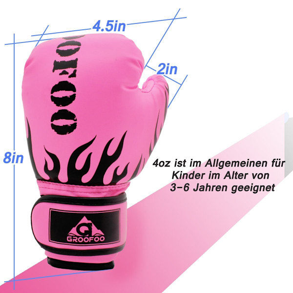 Boksehandsker "4oz boksehandsker til børn, ungdom" (1 par)
